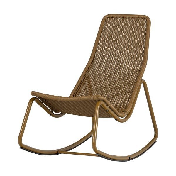 Ochros spalvos sodo krėslas dirbtinis rotangas Tom – WOOOD