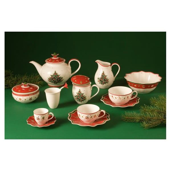 Baltas porcelianinis puodelis su kalėdiniu motyvu Villeroy & Boch-image-2