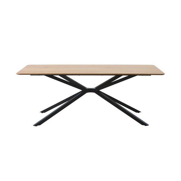 Valgomojo stalas su ąžuolo dekoro stalviršiu 90x160 cm Cesura – Unique Furniture