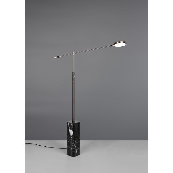 Juodos spalvos/sidabrinės spalvos pastatomas šviestuvas LED (aukštis 145 cm) Fiore – Trio Select-image-2