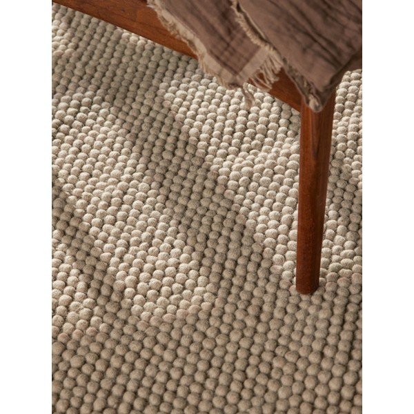 Rankų darbo natūralios spalvos iš vilnos kilimas 160x230 cm Richmond Diana – Ted Baker-image-3