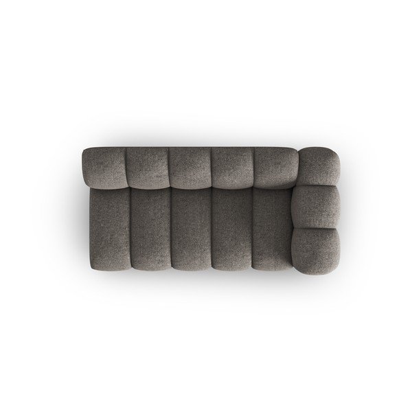 Modulinė sofa tamsiai pilkos spalvos (su dešiniuoju kampu) Lupine – Micadoni Home-image-2