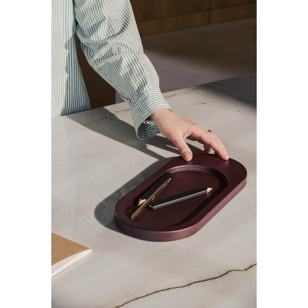 Iš medienos dekoratyvinis padėklas 15x32 cm Tenu – noo.ma-image-2