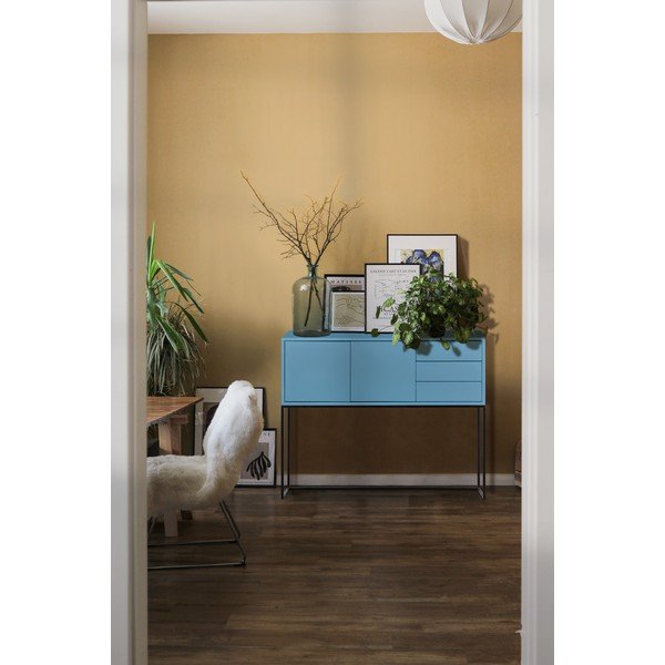 Žema šoninė spintelė šviesiai mėlynos spalvos 113x88,5 cm Scott – Really Nice Things-image-1