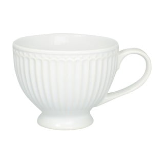 Baltas porcelianinis puodelis Green Gate Alice, 400 ml