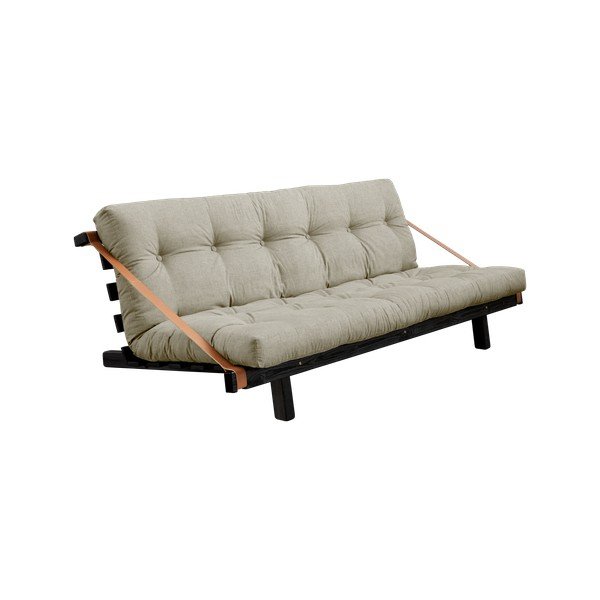 Kintama sofa "Karup Design Jump" Juoda / lininė smėlio spalvos-image-1