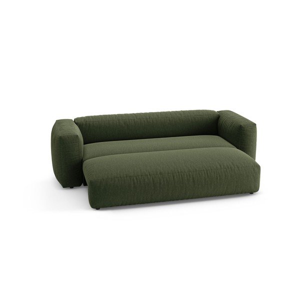 Žalios spalvos sulankstoma sofa 264 cm – Micadoni -image-4
