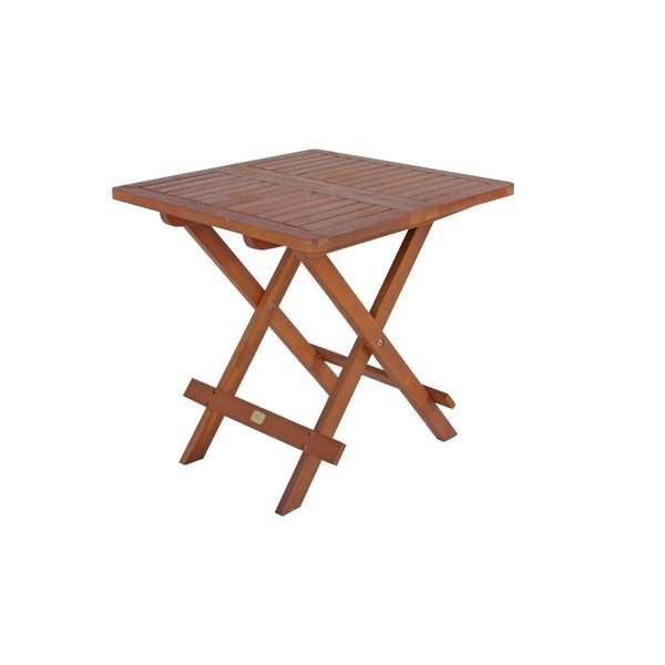 Iš akacijos masyvo sodo šoninis staliukas 50x50 cm Cleveland – Garden Pleasure