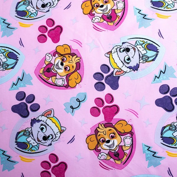 Iš mikropluošto viengulė vaikiška patalynė 140x200 cm Paw Patrol  – Jerry Fabrics-image-4