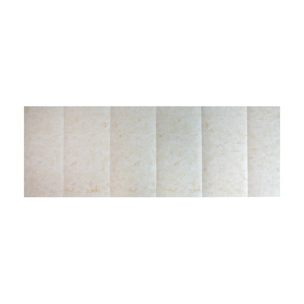 Lipnios plokštės komplekte 6 vnt. ant sienos 60x30 cm Cream Onyx – SP TREND-image-2
