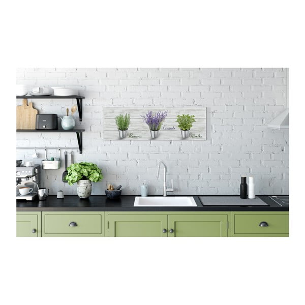 Paveikslas Styler Shabby Herbs, 27 x 75 cm-image-1