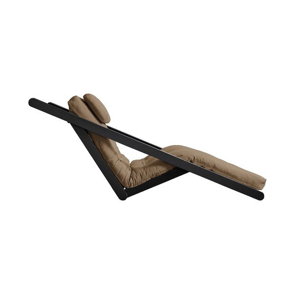 Dviejų vietų kintamas gultas Karup Design Figo Black/Mocca-image-4
