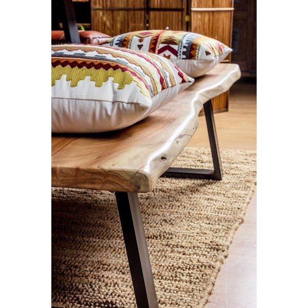 Natūralios spalvos medžio masyvo suolas Artur – Bizzotto-image-3