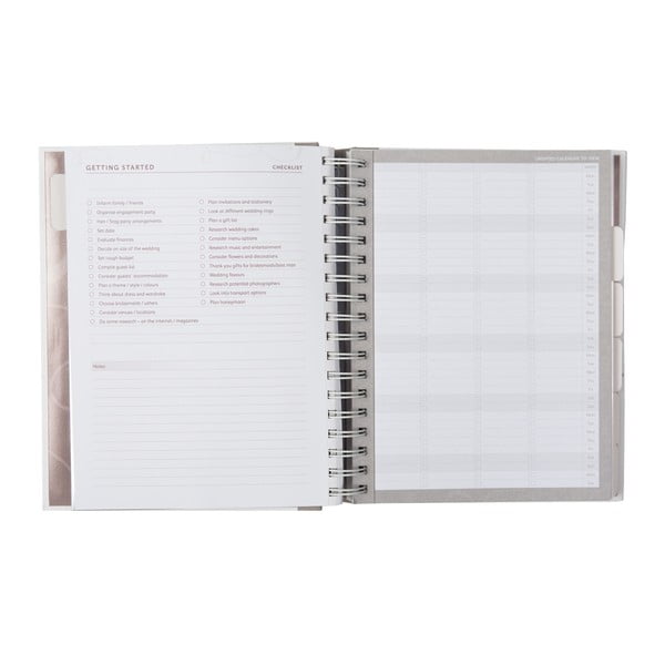 Bloknotas nuotakoms Busy B vestuvių planavimo kalendorius-image-4