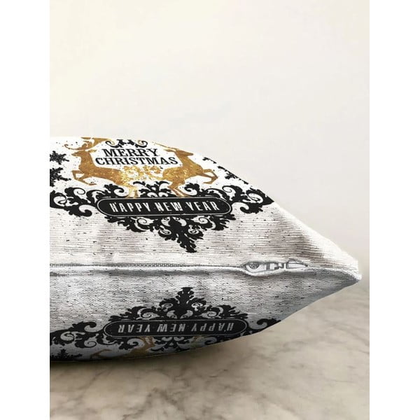 Dekoratyvinis pagalvės užvalkalas su Kalėdų motyvu 43x43 cm – Mila Home-image-1
