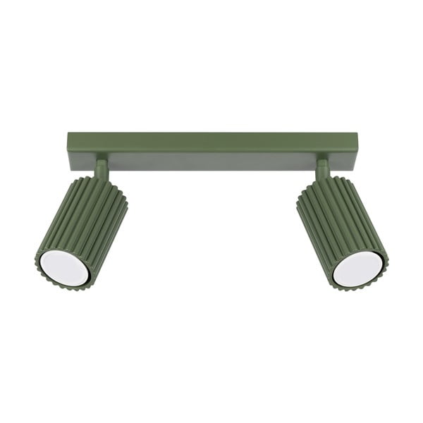 Žalios spalvos taškinis šviestuvas 6,5x30 cm Gleam – Sollux