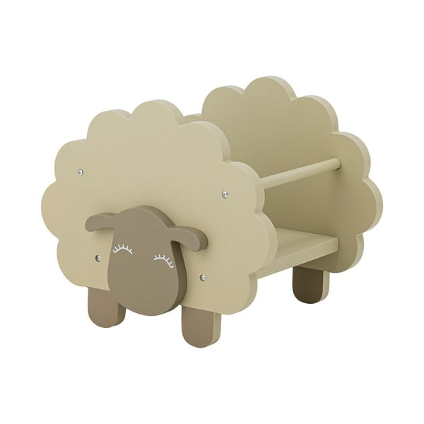 Vaikiška knygų spinta smėlio spalvos 30,5x30x35 cm Dolly – Bloomingville Mini