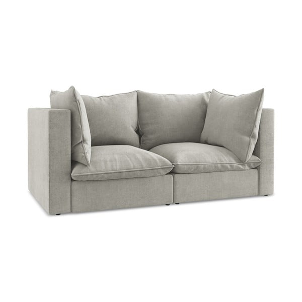 Šviesiai pilkos spalvos sofa 180 cm Manao – Makamii-image-3