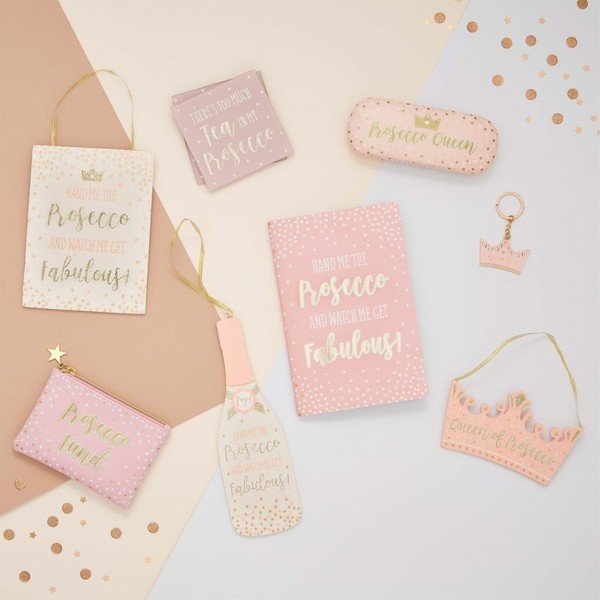 4 rožinių padėkliukų rinkinys Sass & Belle Prosseco-image-1