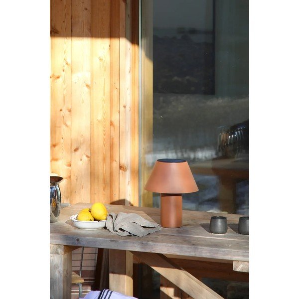 Stalinis lauko šviestuvas LED su pritemdymo funkcija saulės baterijos/USB ø 25 cm Vivo – Markslöjd-image-3