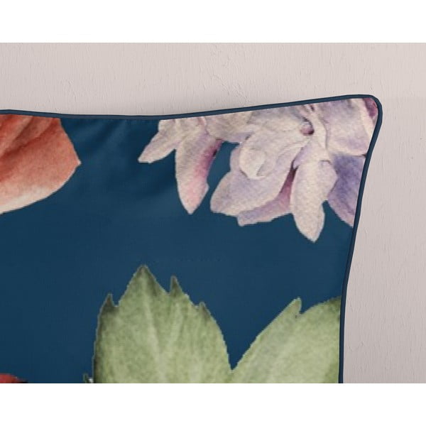 Viengulė patalynė tamsiai mėlynos spalvos iš satino medvilnės 140x200 cm – Descanso-image-3