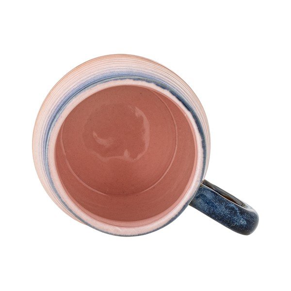 Mėlynos spalvos/oranžinės spalvos iš keramikos puodeliai 4 vnt. 200 ml Tatum – Bloomingville-image-4