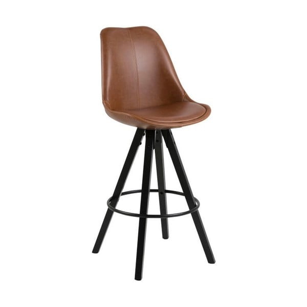 2 rudų baro kėdžių rinkinys Actona Damia