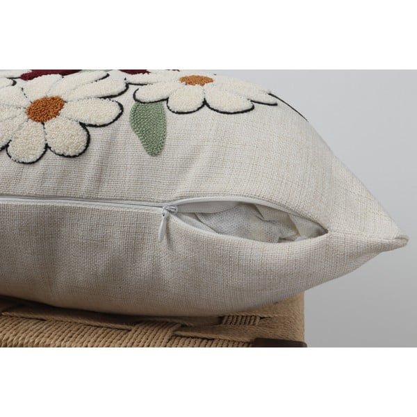 Iš lino dekoratyvinė pagalvėlė 43x43 cm Papatya – Mioli Decor-image-4