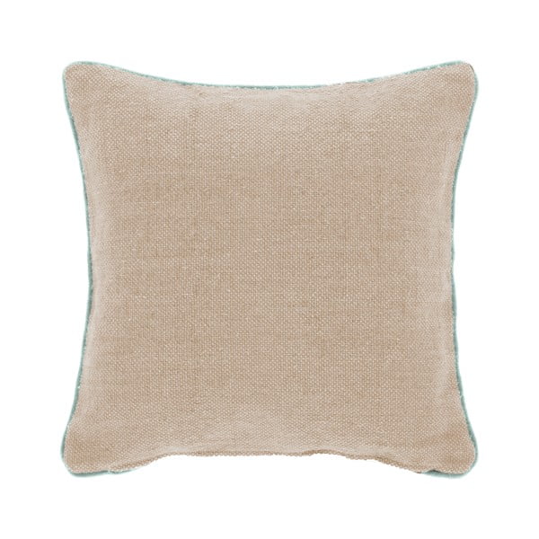 Smėlio spalvos pagalvės užvalkalas pagamintas iš perdirbto plastiko Kave Home Dalila, 45 x 45 cm