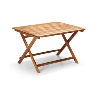 Sodo stalas iš akacijos medienos Bonami Essentials Natur, 114 x 88 cm