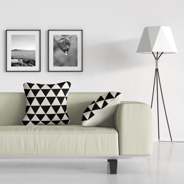Pagalvė Geo BW, 43 x 43 cm-image-1