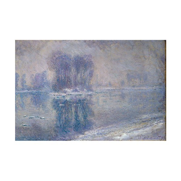 Klodas Monė - Ledo lytys, 45x30 cm