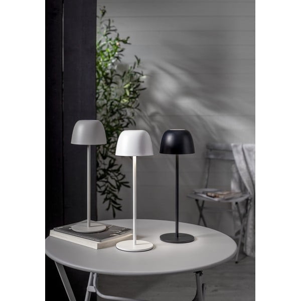 Pilkos spalvos stalinis šviestuvas LED (aukštis 21,5 cm) Bobby – Star Trading-image-3