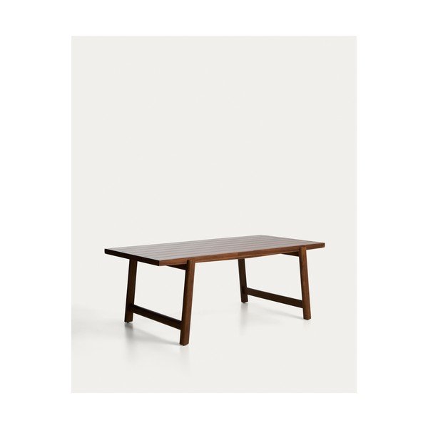Sodo valgomojo stalas su akacijos stalviršiu 100x200 cm Itani – Kave Home-image-4