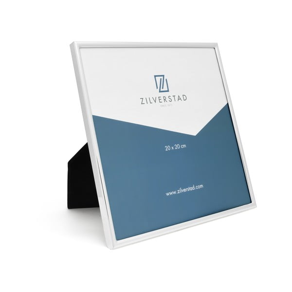 Iš metalo pastatomas/pakabinamas rėmas sidabrinės spalvos 20x20 cm Sweet Memory – Zilverstad