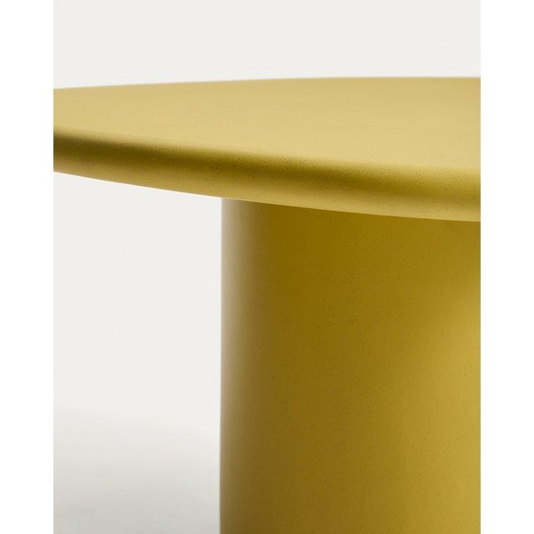 Iš betono sodo kavos staliukas 77x83 cm Macarella – Kave Home-image-4