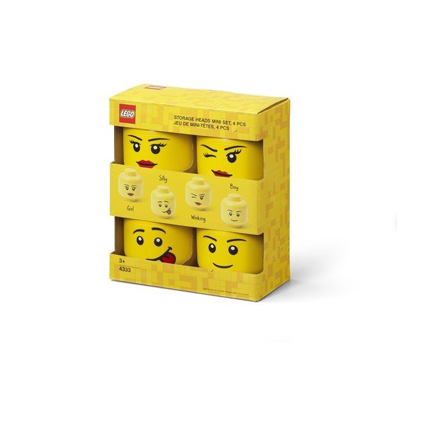 Plastikinės vaikiškos dėžės, 4 vnt. Multi-Pack - LEGO®-image-3