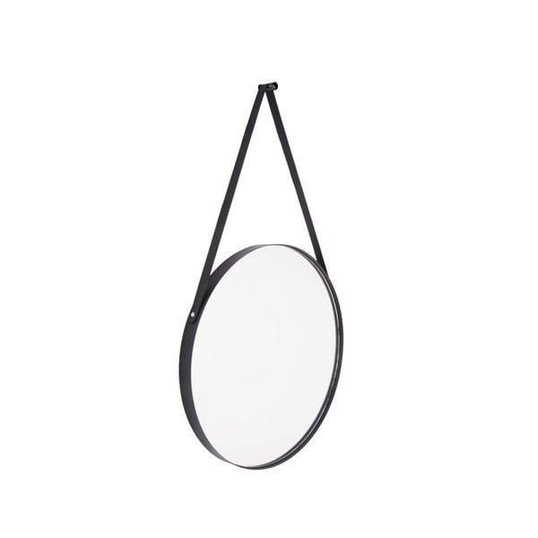 Sieninis veidrodis su juodu rėmu PT LIVING Balanced, ø 47 cm-image-3