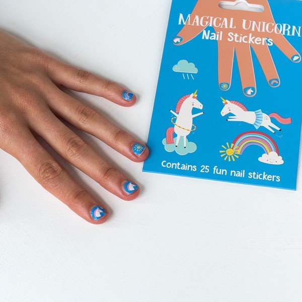 Kūrybinis žaislas Magical Unicorn – Nail stickers – Rex London-image-1