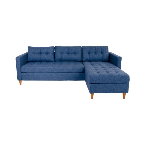 Mėlyna modulinė sofa su šezlongu House Nordic Marino-image-3