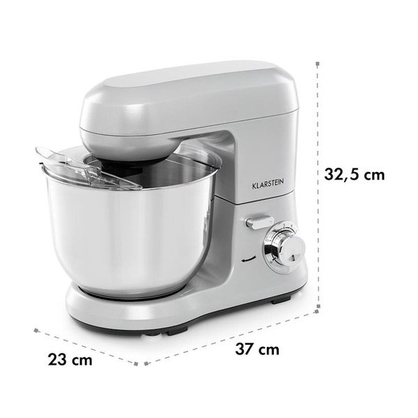 Pilkas virtuvės kombainas Klarstein Bella Robusta-image-2