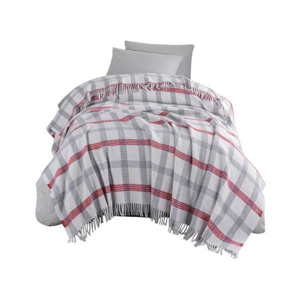 Pilkos spalvos lovatiesė 150x200 cm Warm Soft – Mijolnir