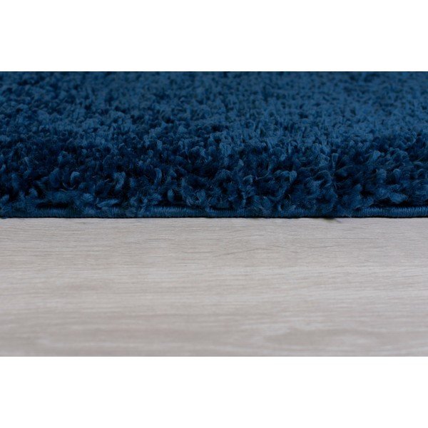 Tamsiai mėlynas kilimas Flair Rugs Sparks, ⌀ 133 cm-image-3