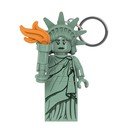 Žalios spalvos raktų pakabukas su žibintuvėliu Statue of Liberty – LEGO®