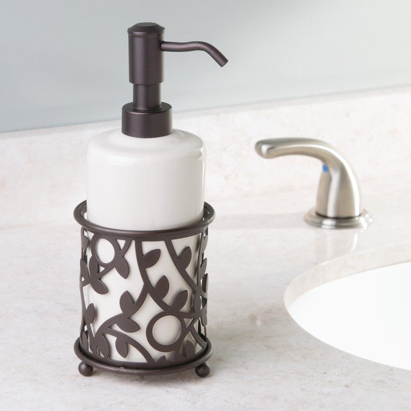 Bronzinis iDesign Vine muilo dozatorius, 384 ml-image-2
