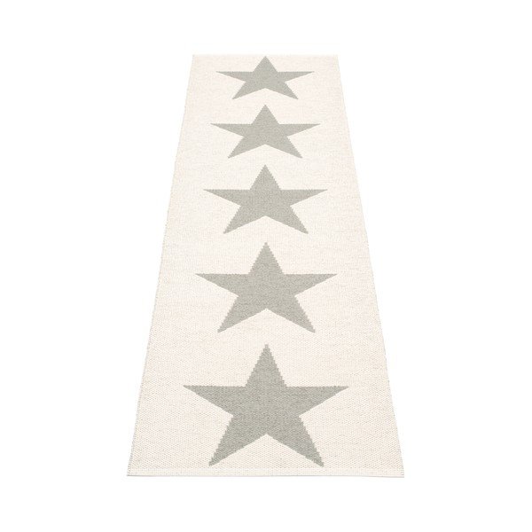 Šviesiai pilkos spalvos lauko kilimas 70x250 cm Viggo Warm Grey – Pappelina-image-1