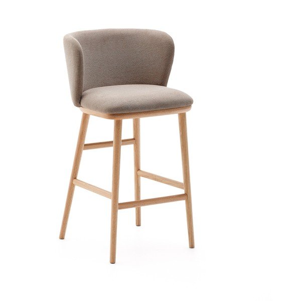 Baro taburetė šviesiai rudos spalvos (sėdynės aukštis 65 cm) Ciselia – Kave Home