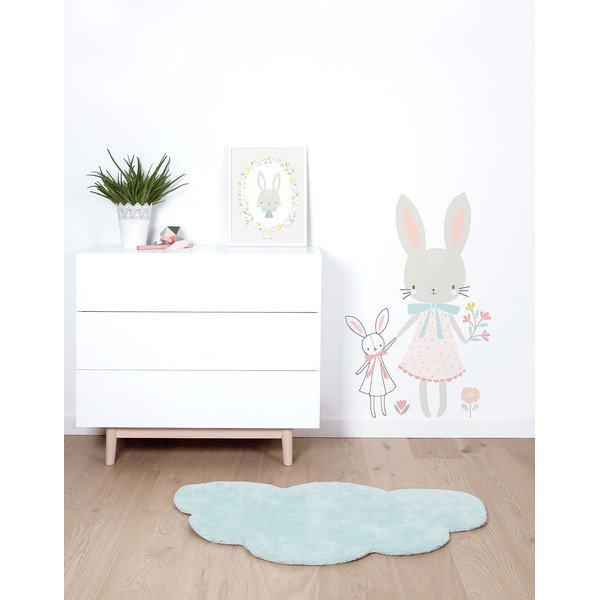 Vaikų lipdukas 58x90 cm Little Miss Rabbit – Lilipinso-image-2