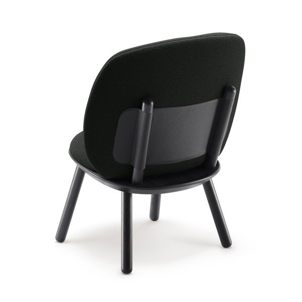 Juodas vilnonis fotelis EMKO Naïve-image-2