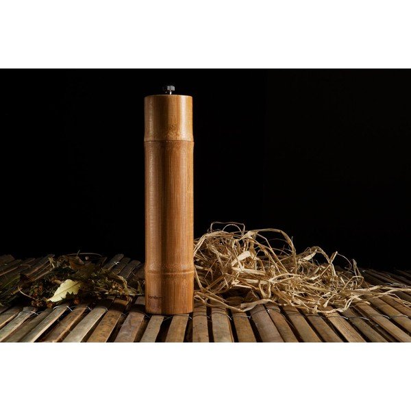 Druskos ir pipirų malūnėlis Bambum Madras, aukštis 20 cm-image-2
